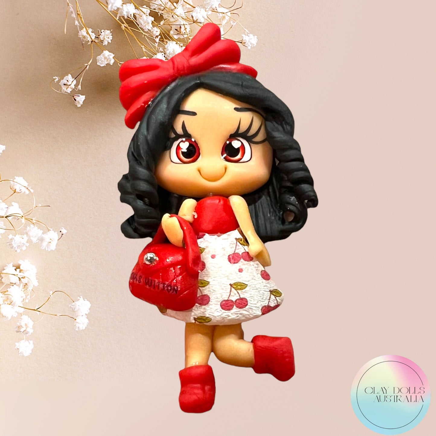 DESIGNER BAG GIRL - RED