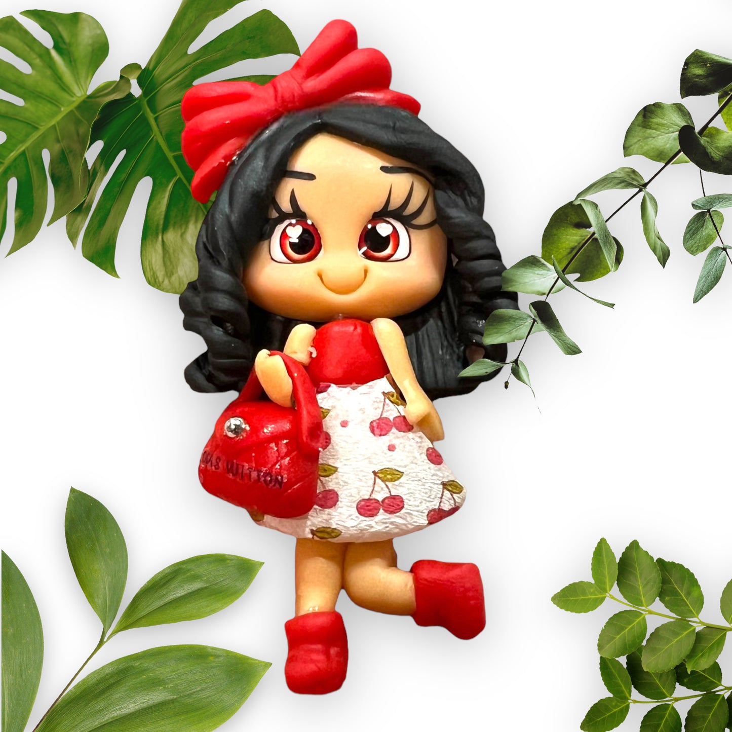 DESIGNER BAG GIRL - RED